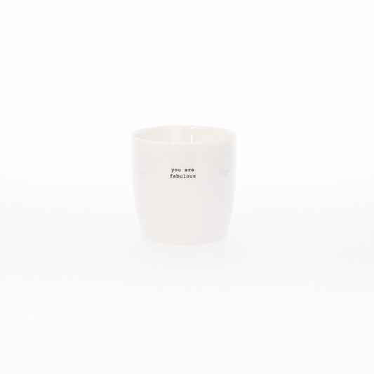 Sogne koffiemok met oor - you are fabulous opschrift