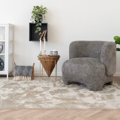 Izmir blauwe plaid - nordic chic interieur