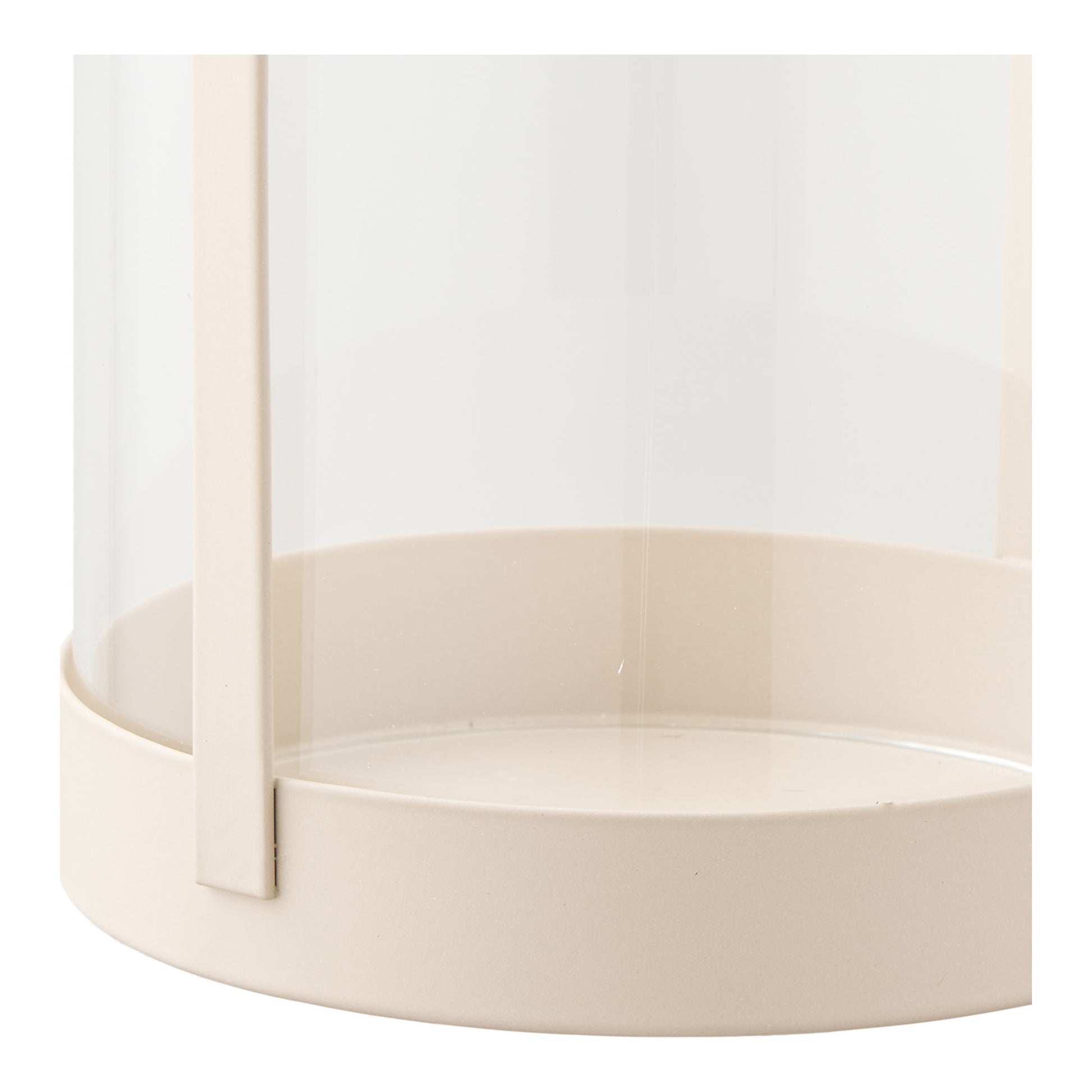 Close-up beige windlicht