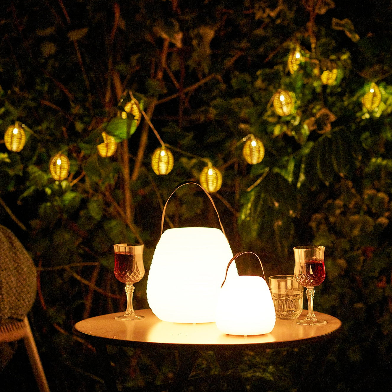 Derry set sfeerverlichting tuin - sfeermakers tijdens gezellige zomeravonden